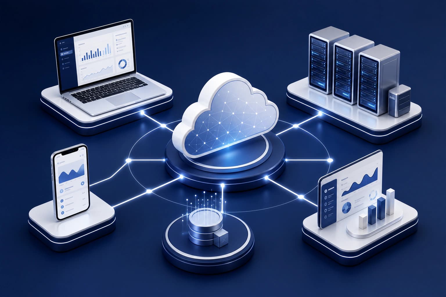 Connected solution model — experience, application, and infrastructure together