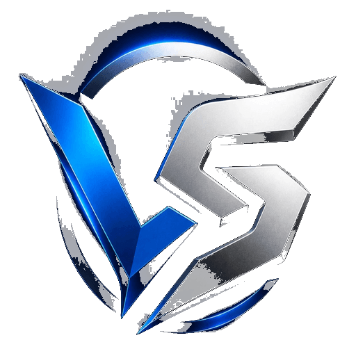 VisionStack metallic logo